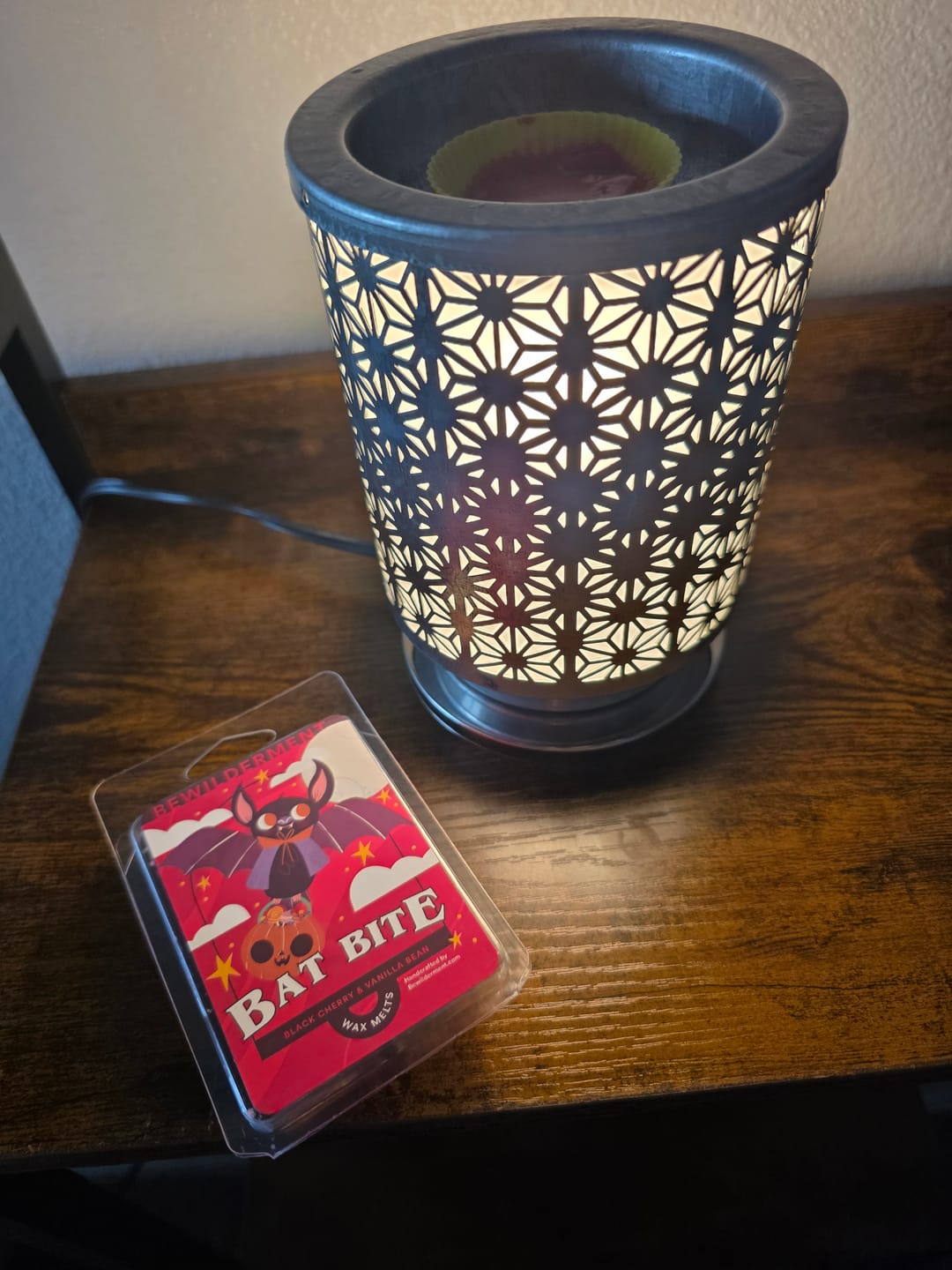 Customer photo review of Bat Bite Wax Melts