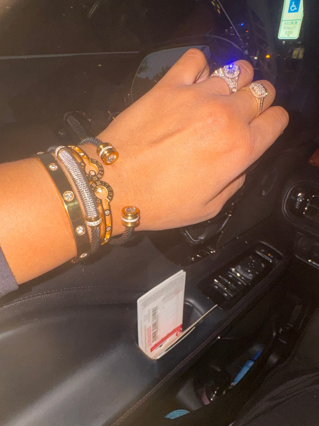 Customer photo review of Ana Lucia Bracelet Stack