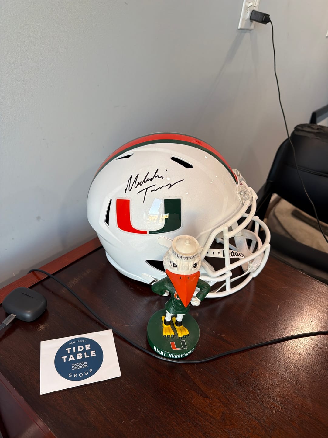 Customer photo review of Malachi Toney Autograph Signing