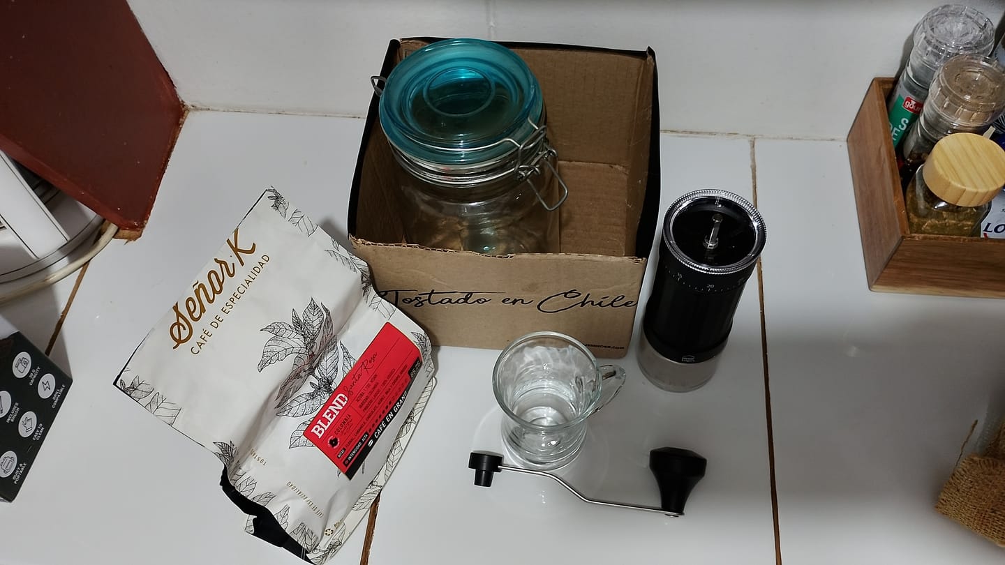 Customer photo review of Colombia | Blend Santa Rosa Bolsa 250 gramos | GRANO ENTERO