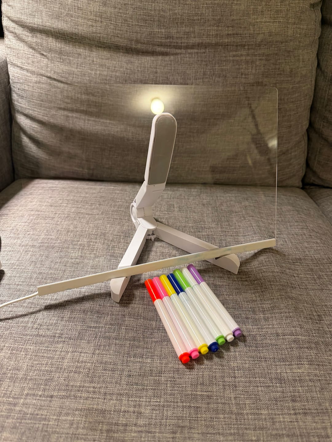 Customer photo review of GlowSketch™ – LED Drawing & Message Board