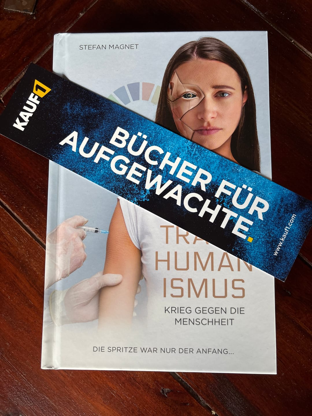 Customer photo review of Transhumanismus – Krieg gegen die Menschheit