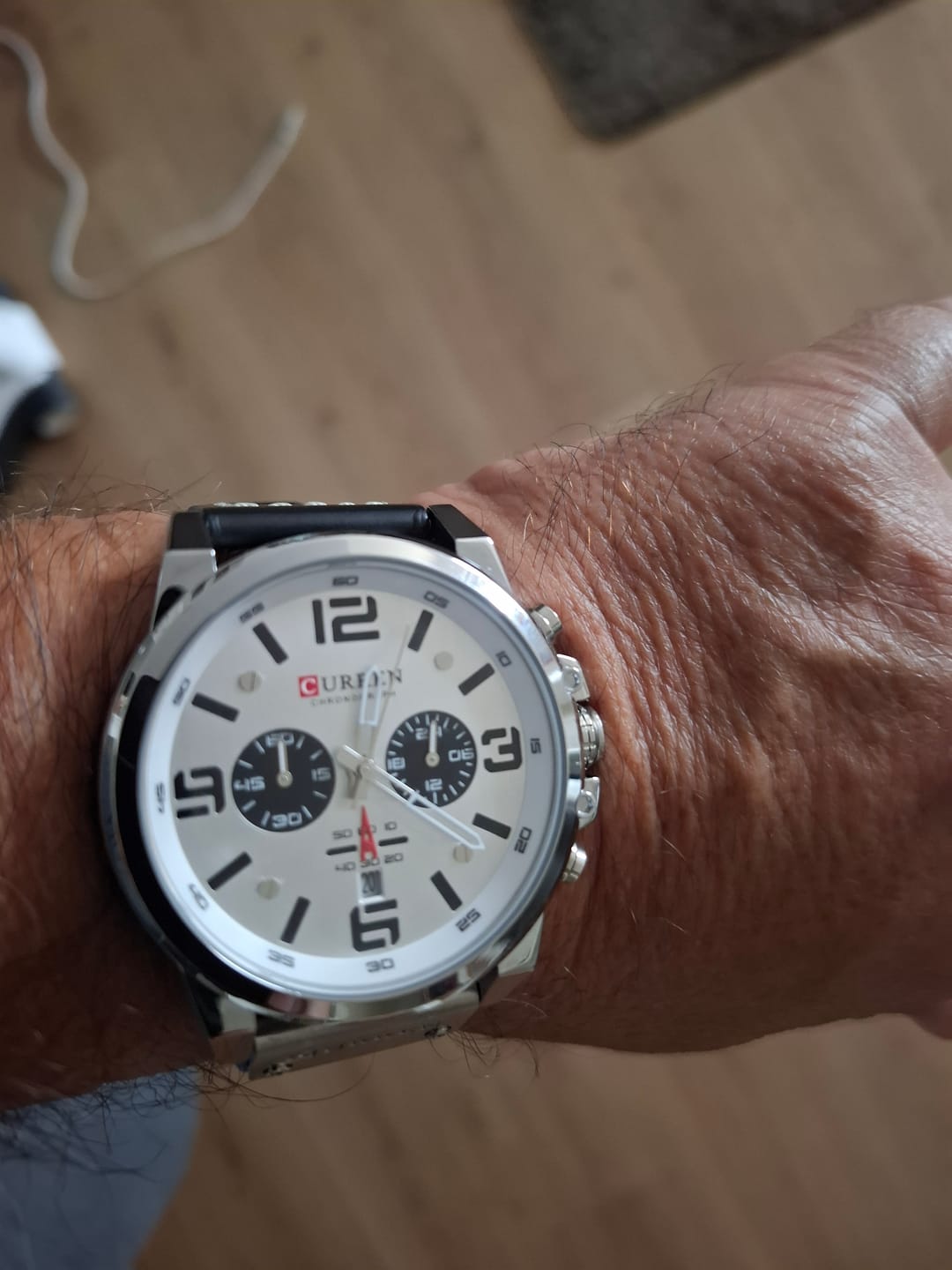 Customer photo review of Curren Sofia® orologio uomo pelle