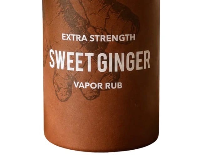 Customer photo review of Extra Strength Sweet Ginger Vapor Rub Stick