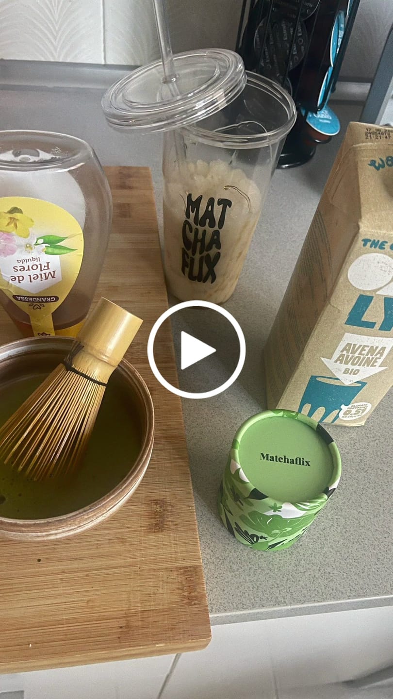 Customer video review of Vaso Oficial de Matchaflix