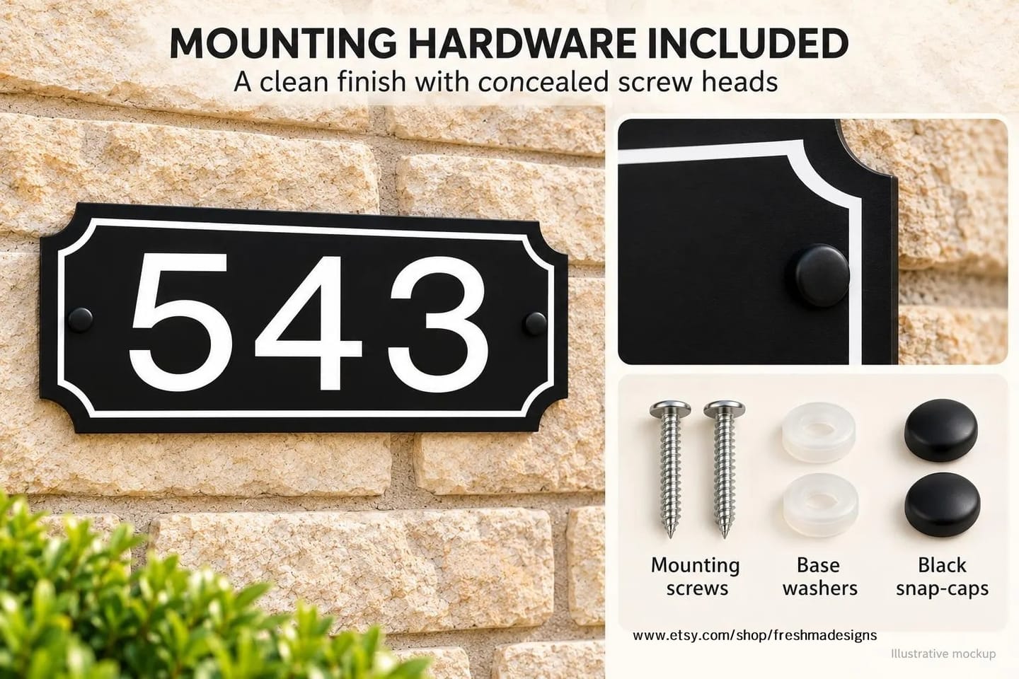 Customer photo review of 8/8-CSK Countersunk Washers