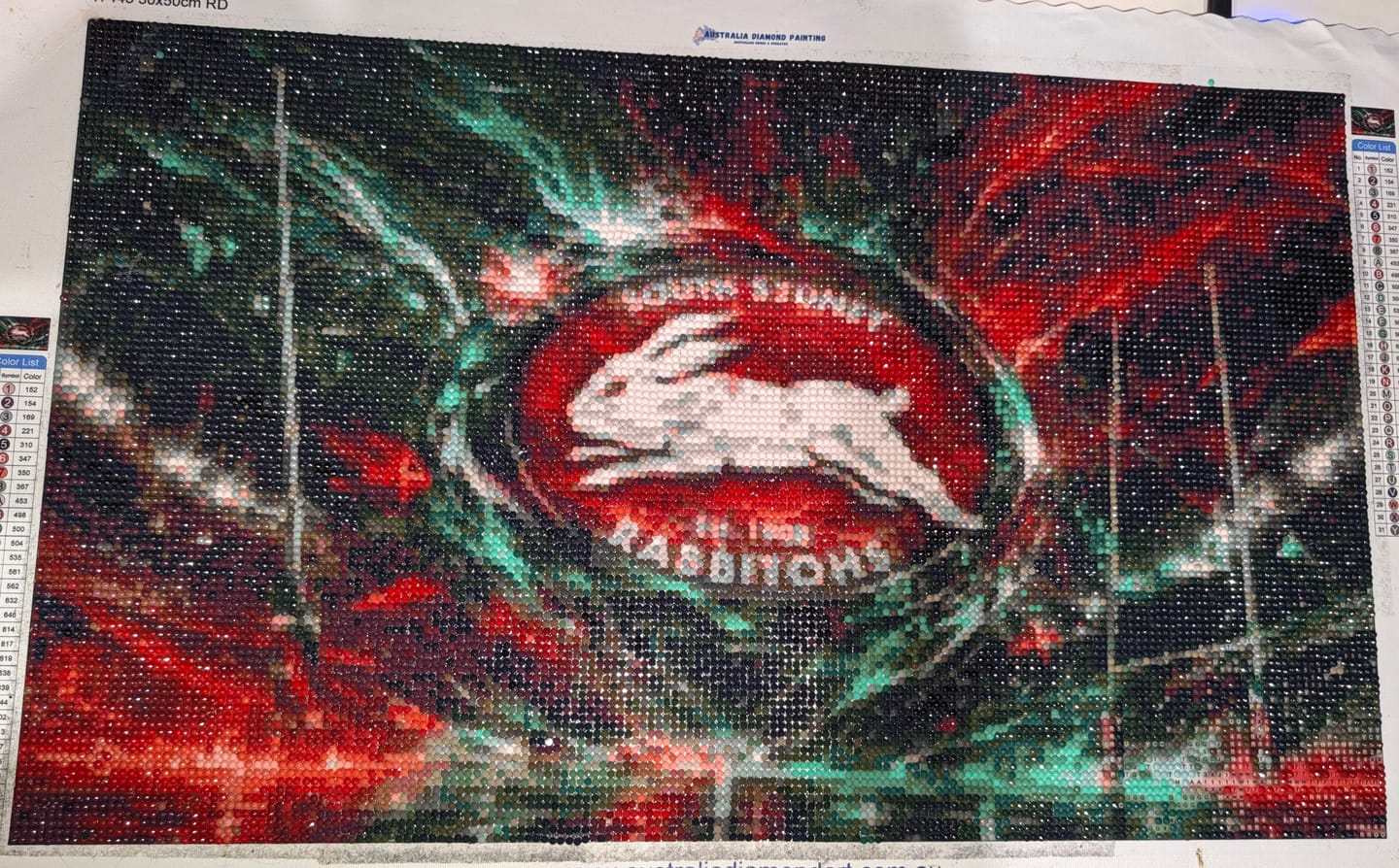 Customer photo review of Custom Diamond Painting