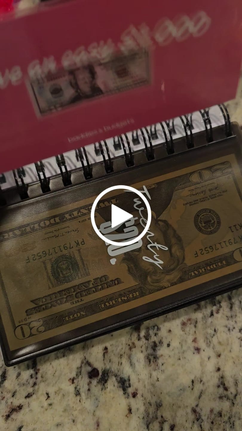 Customer video review of $20 Challenge Book