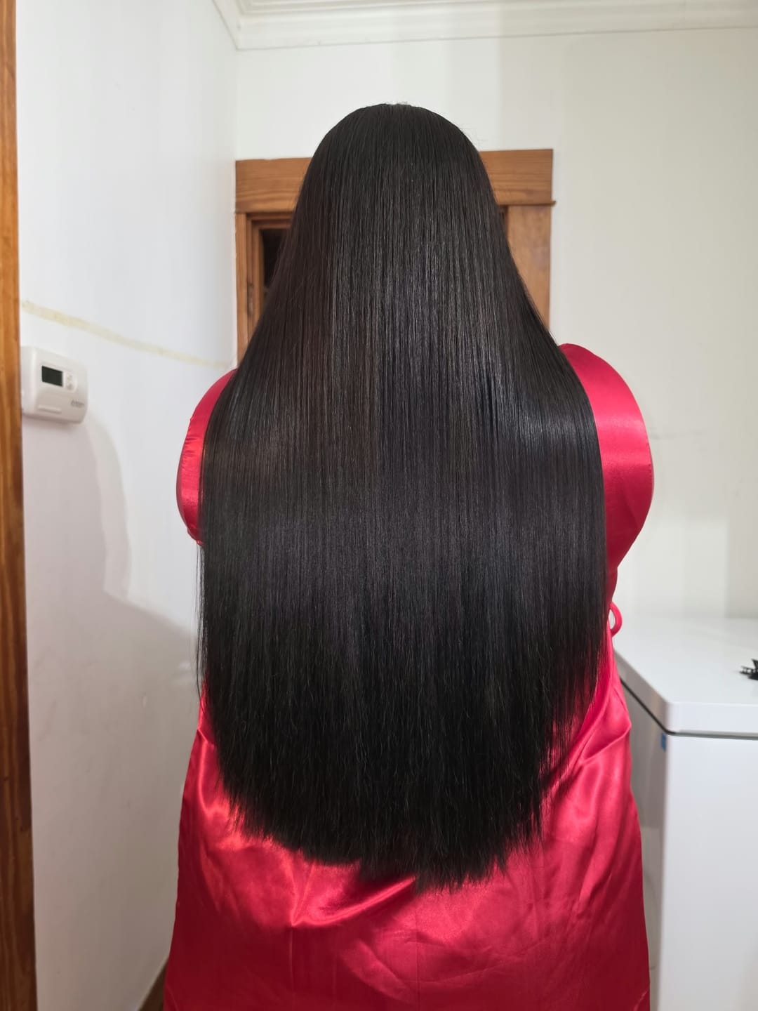 Customer photo review of Richée Nanobtx Repair Deep Hair Mask 1Kg / 35.27 fl oz