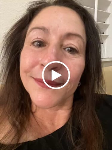Customer photo review of Korean Collagen Night Wrapping Mask