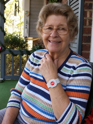 Customer photo review of EverNear™ SOS Alert Bracelet