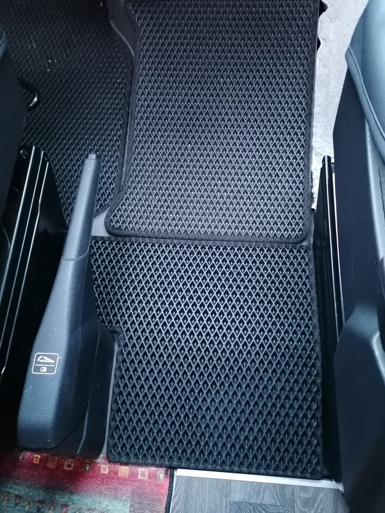 Customer photo review of E-Auto Fußmatten nach Maß - Frunk