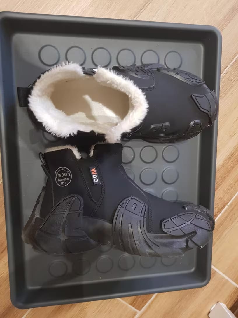 Customer photo review of ThermoBoots – wasserdicht, warm gefüttert und leicht statt klobig