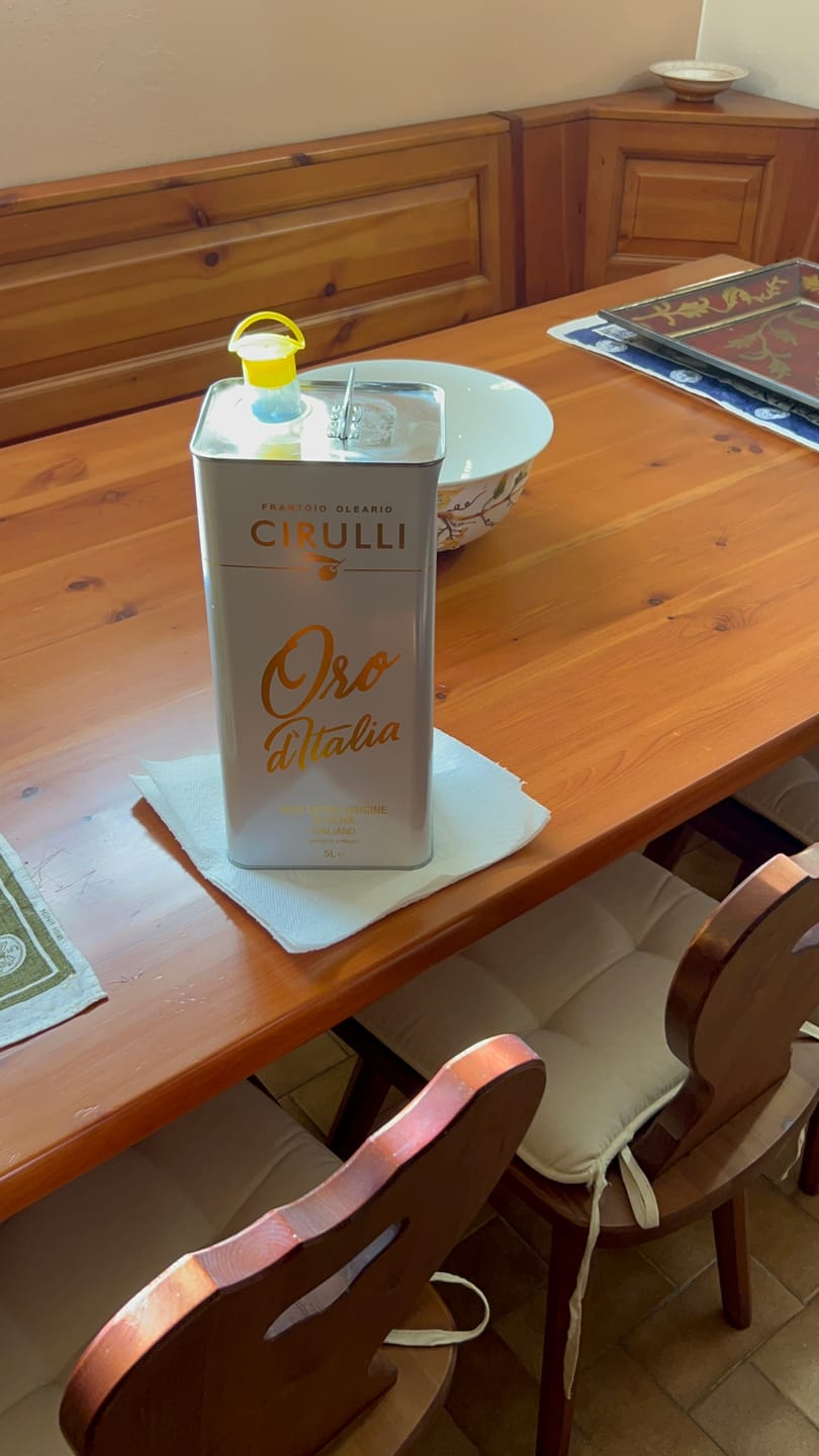 Customer photo review of 1 lattina di olio extravergine di oliva • 5 Litri