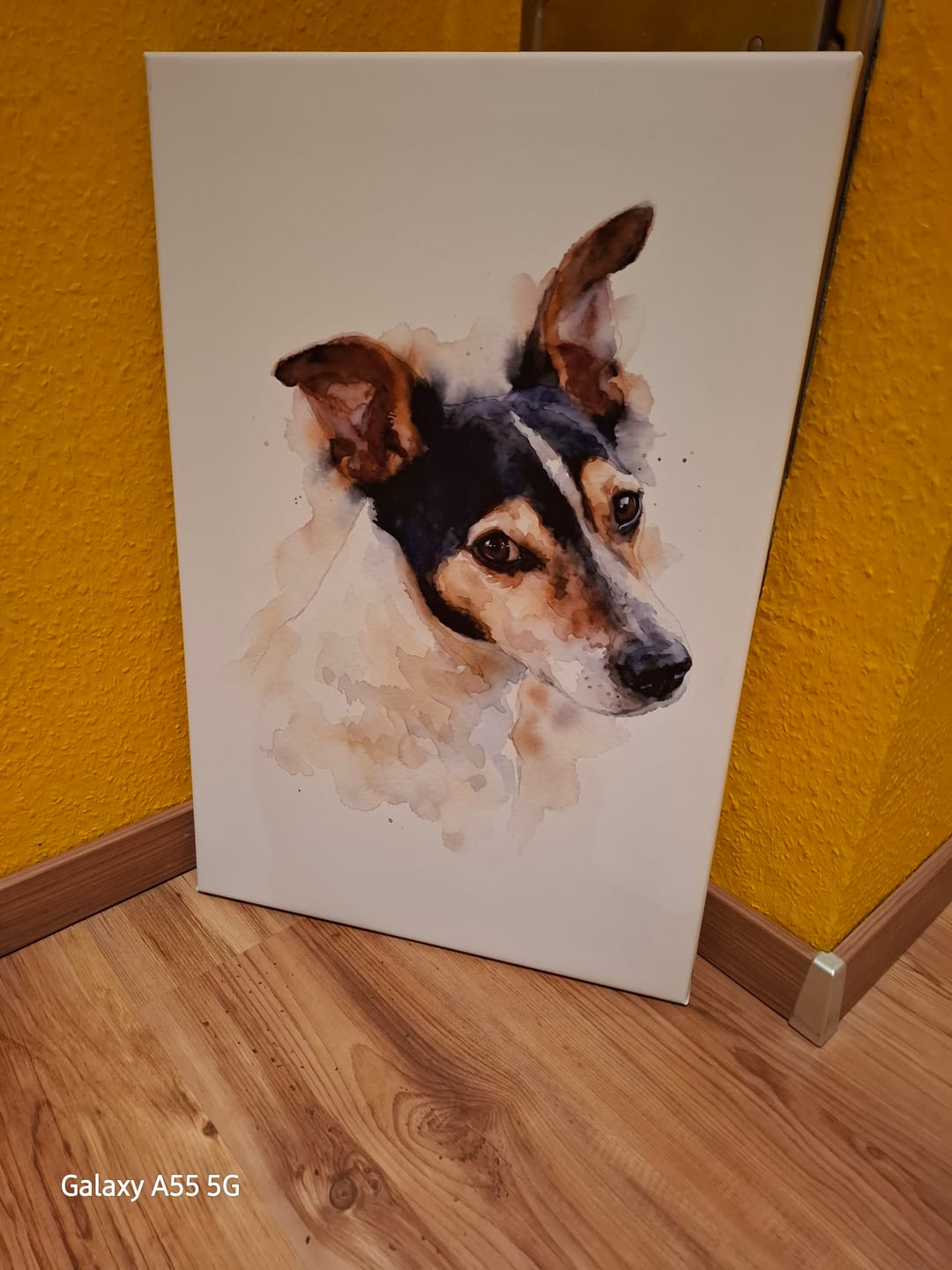 Customer photo review of Dein Liebling als Aquarell-Kunstwerk