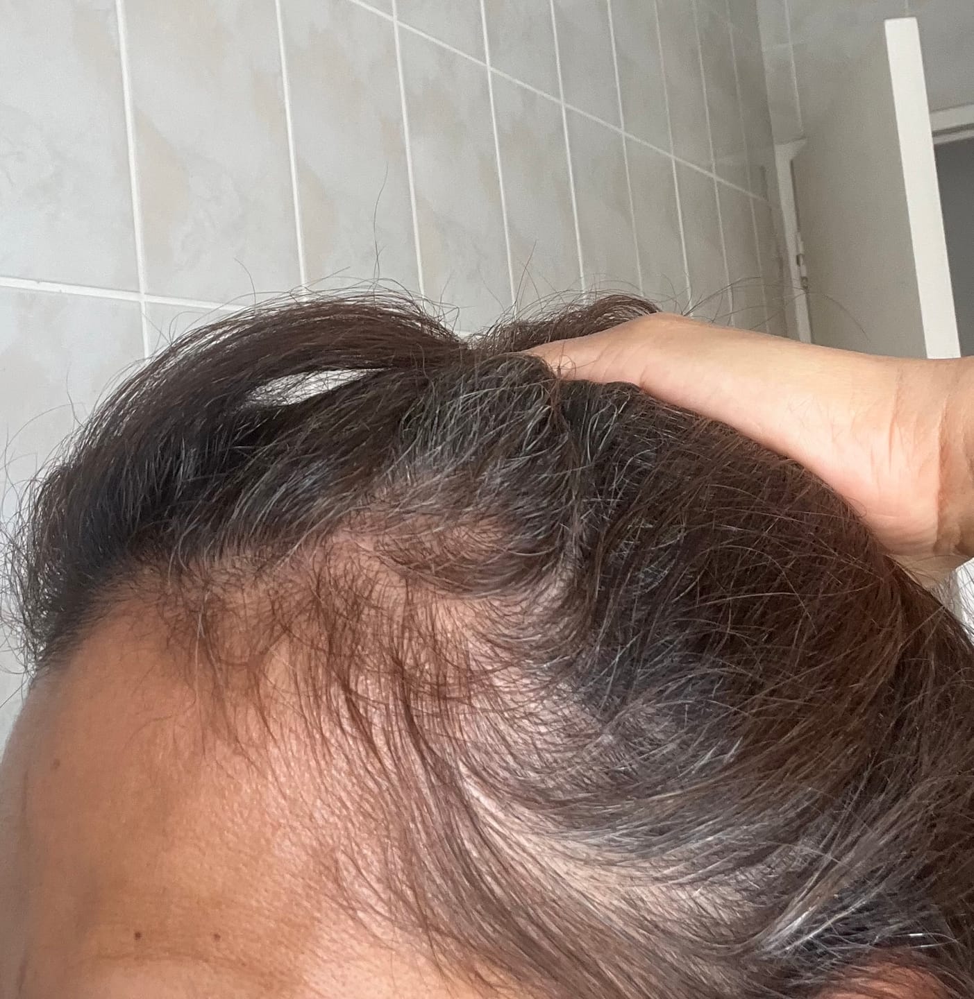 Customer photo review of Cowgirls Sulfate-Free Conditioner With Biotin