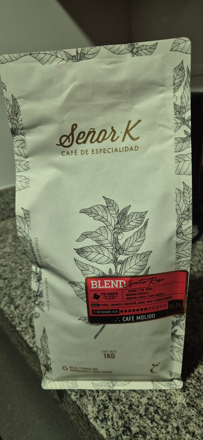 Customer photo review of Colombia | Blend Santa Rosa Bolsa 1 KG | MOLIDO