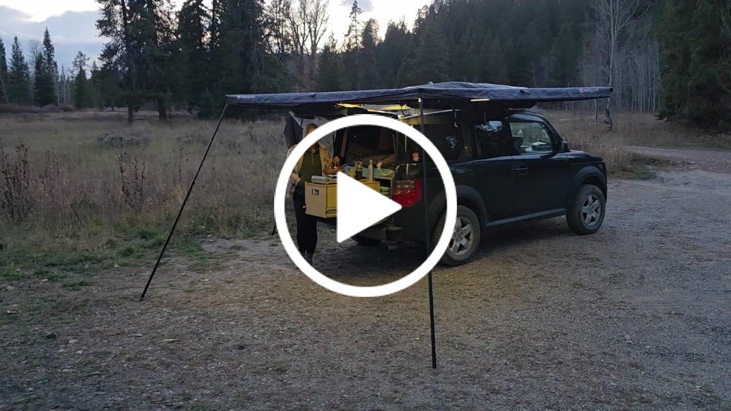 Customer video review of OPENROAD 270 Free Standing Awning for Camping-Trail Series