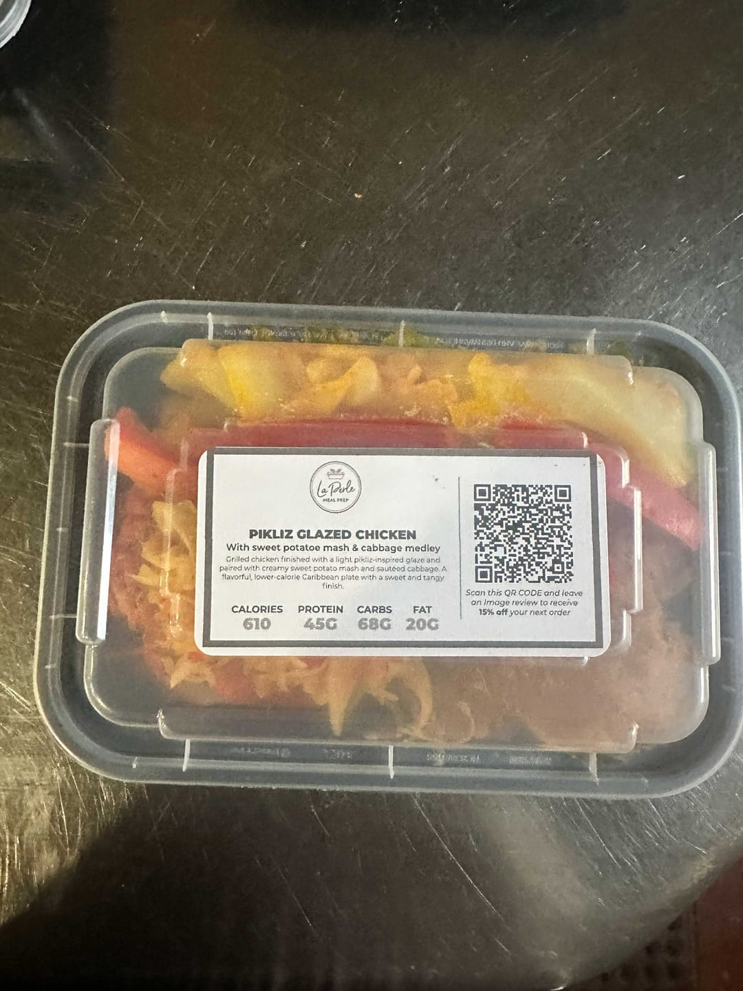 Customer photo review of 5 Meal Plan