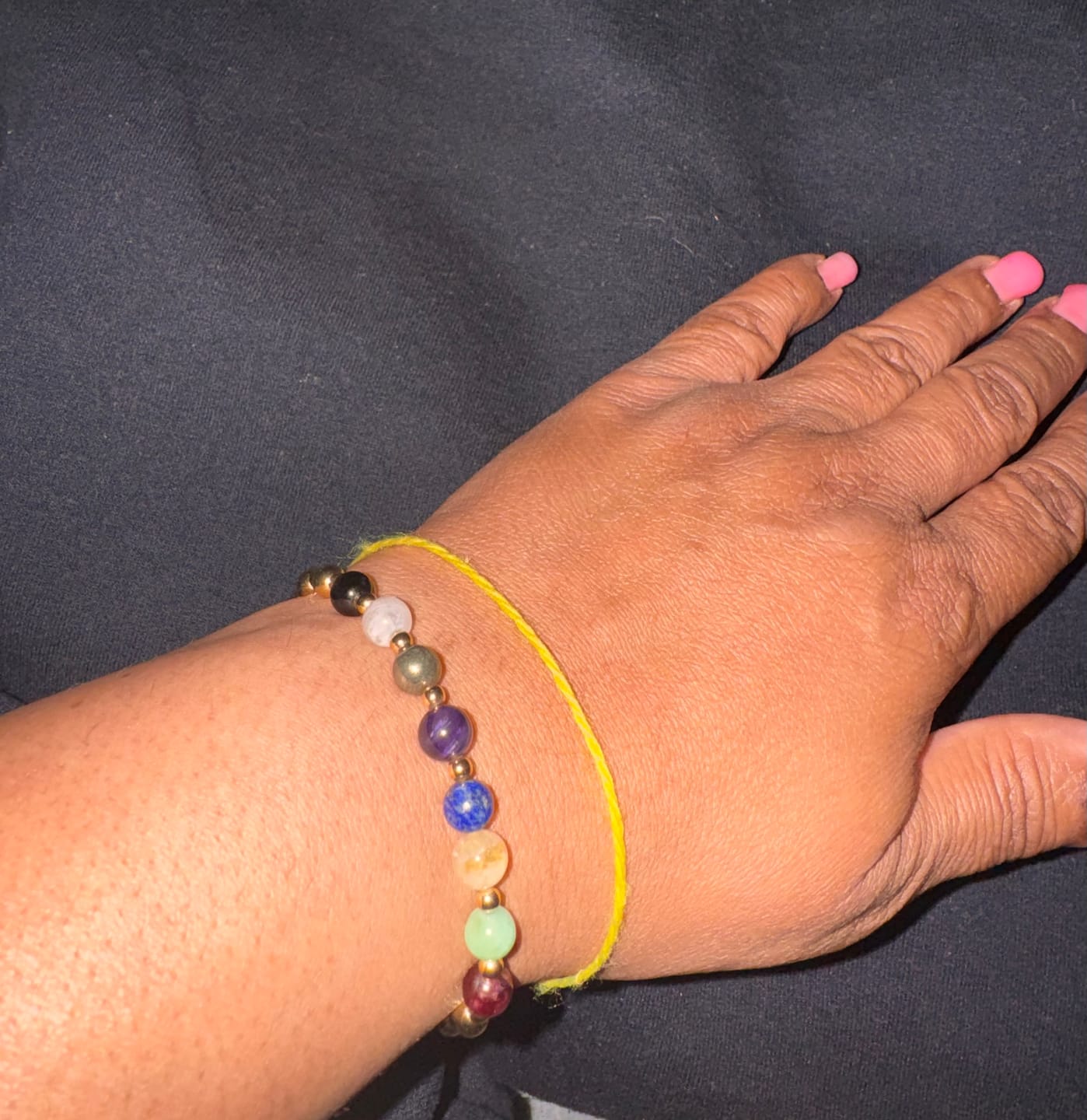 Customer photo review of Lion's Gate 8/8 Mega Money and Romance REAL Gold Bracelet