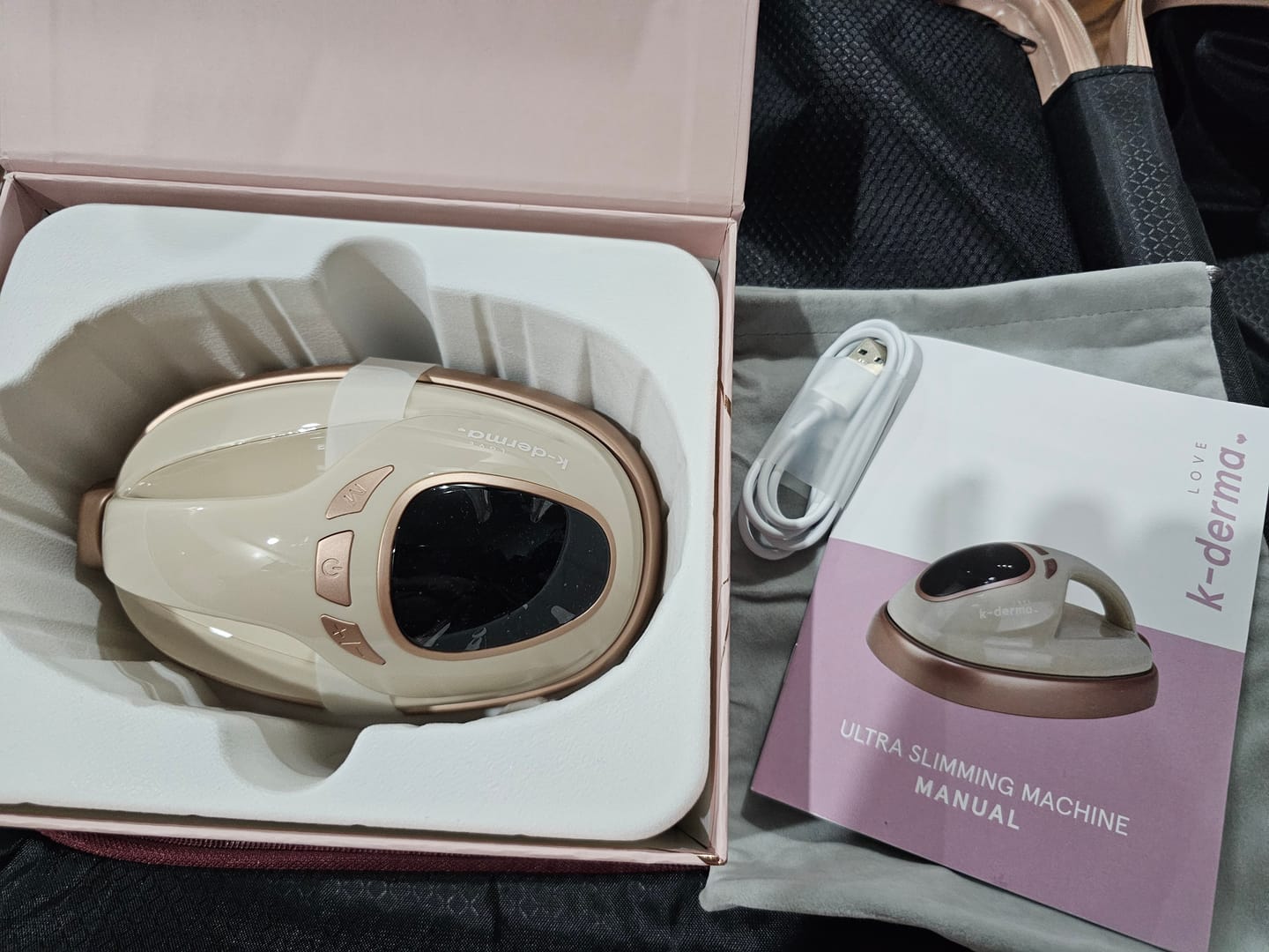 Customer photo review of Love K-Derma Ultra Slim and Sculpt Set