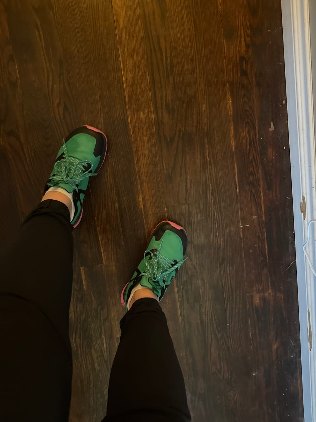Customer photo review of Aurora - Wide Toe Sneakers