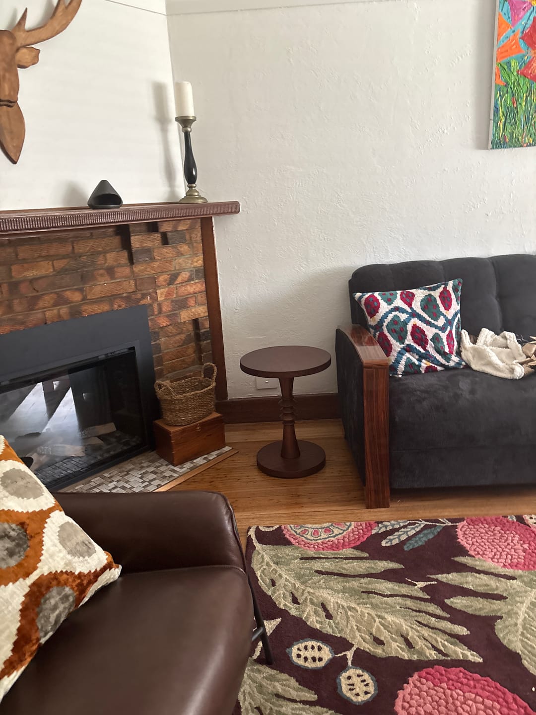 Customer photo review of Small Sculptural Side Table