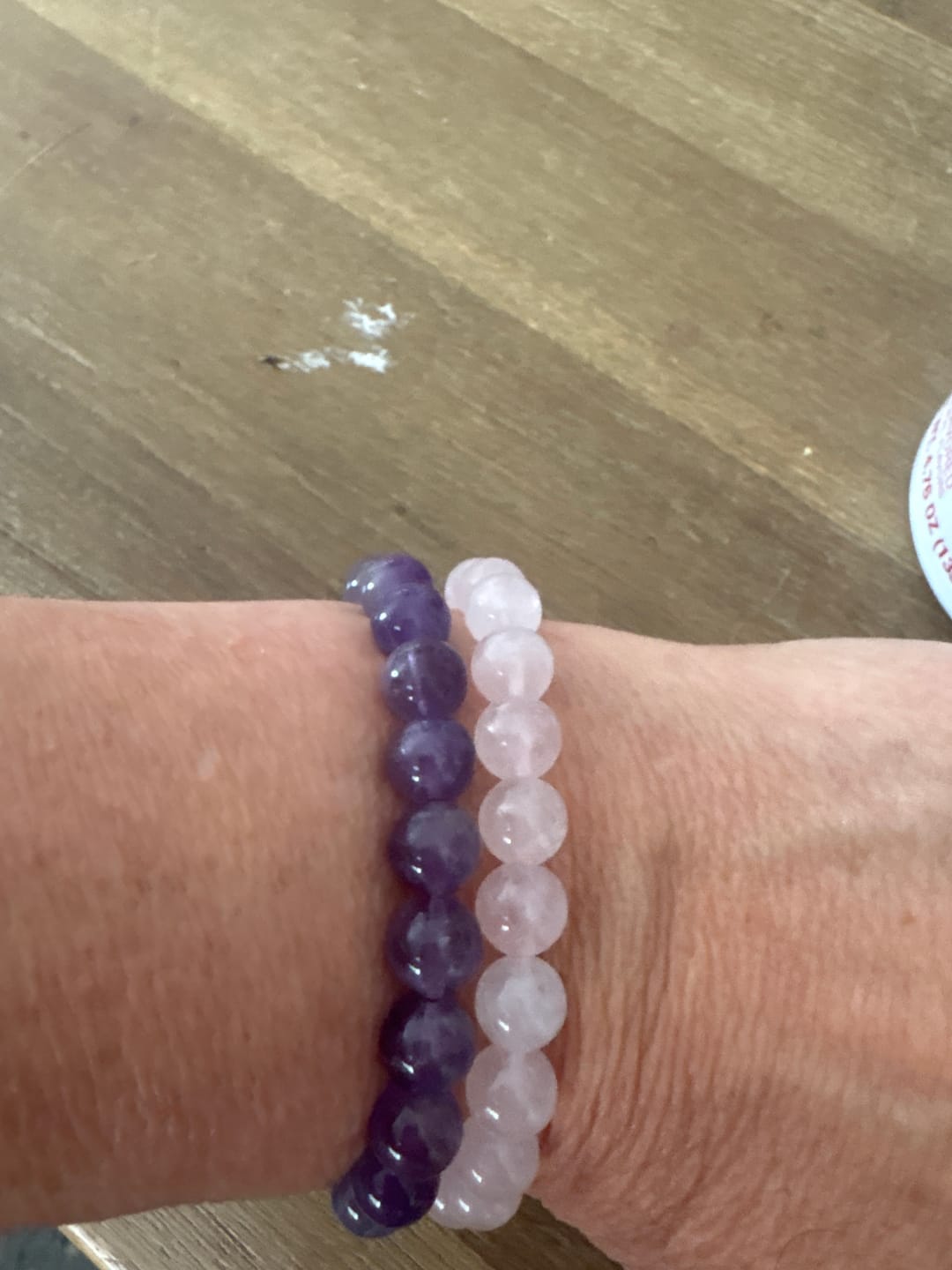 Customer photo review of Amethyst Bracelet