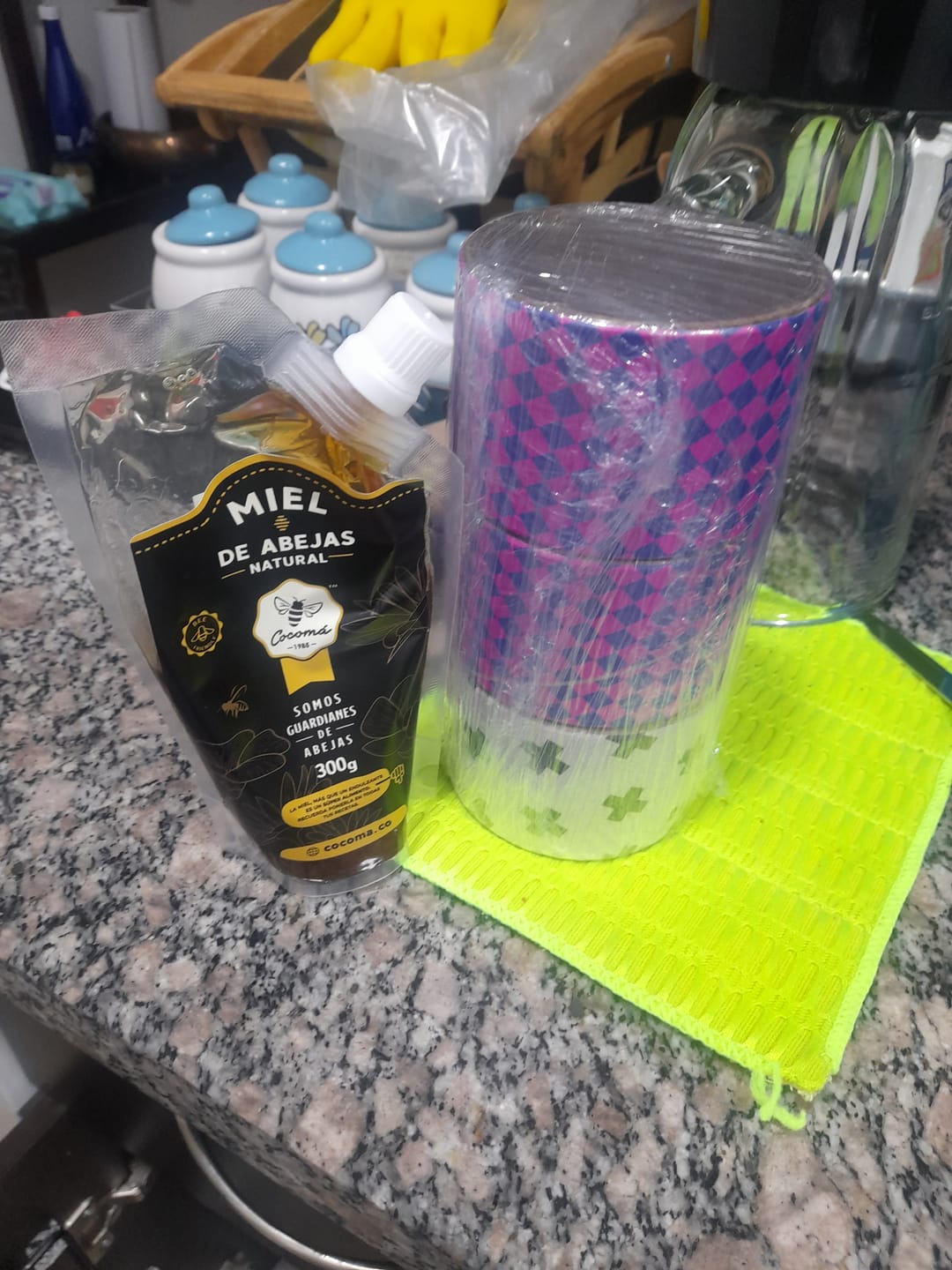 Customer photo review of Miel de abejas tradicional (Doy Pack)