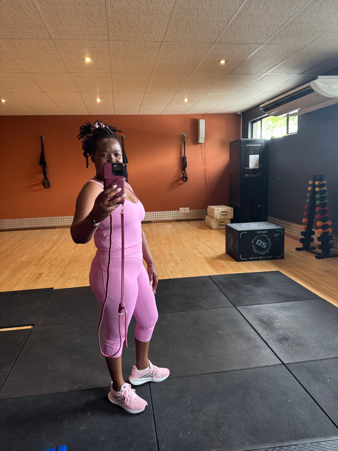 Customer photo review of U-shaped Cut Energy Longline Sports Bra