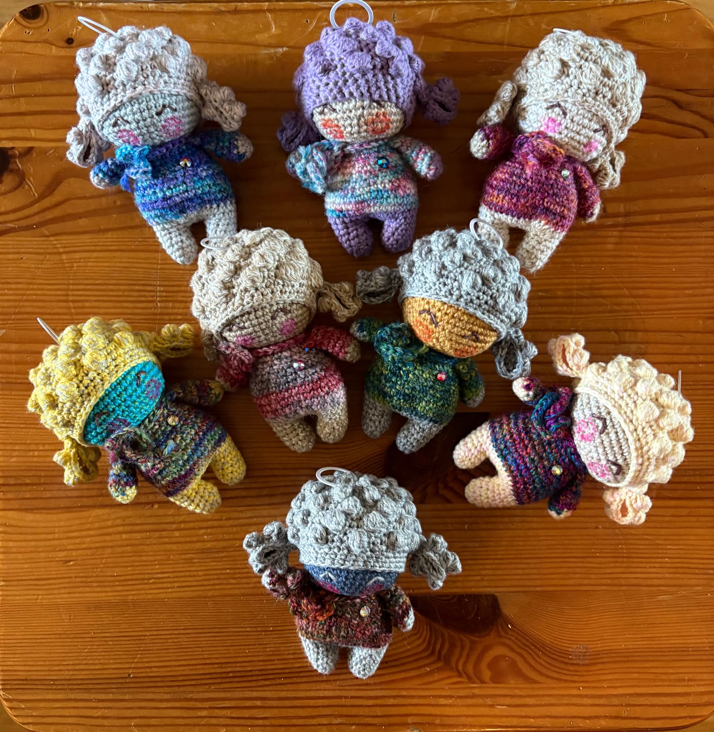 Customer photo review of YarnArt Flowers