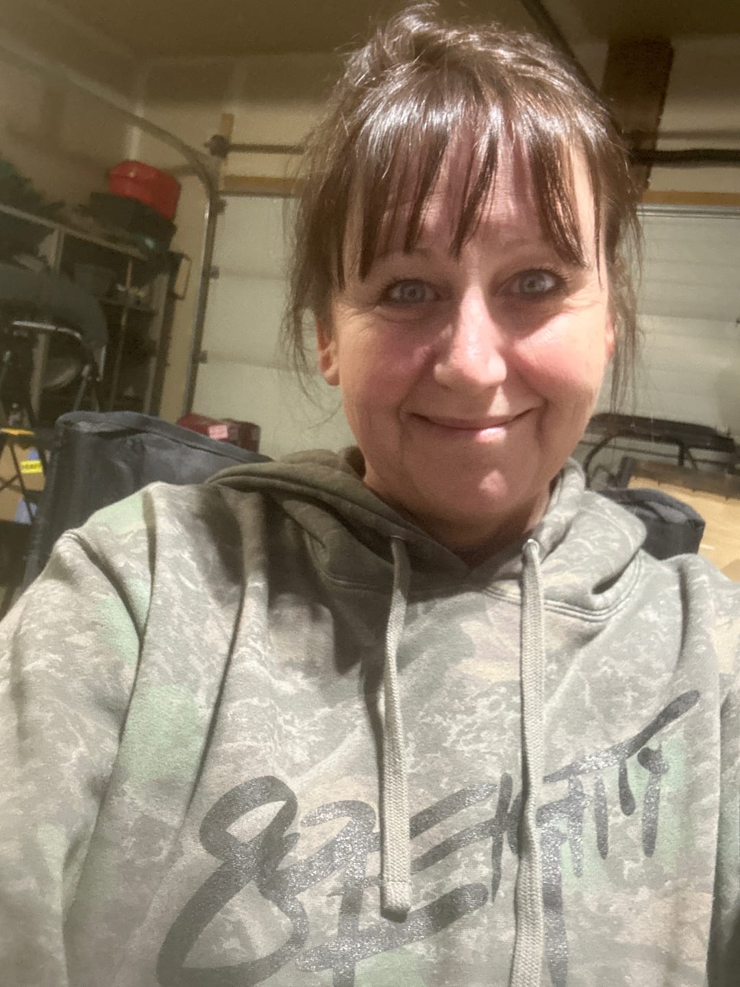 Customer photo review of 80Eighty® Darkwood Camo Hoodie