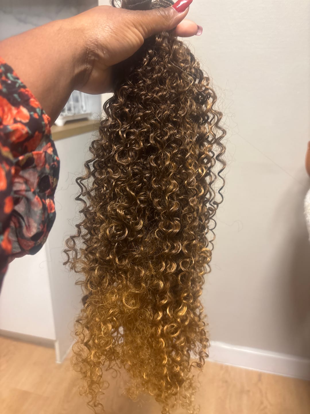 Customer photo review of Maya Cuivré Éclairci HL433#