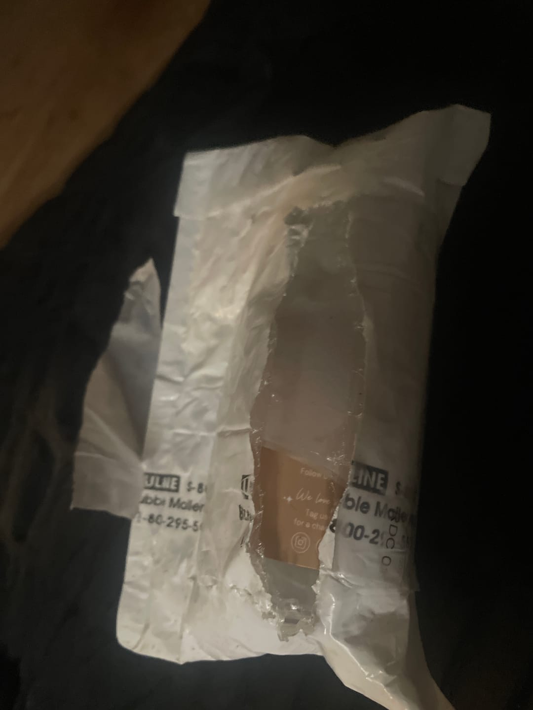 Customer photo review of Banana Cream Body Oil