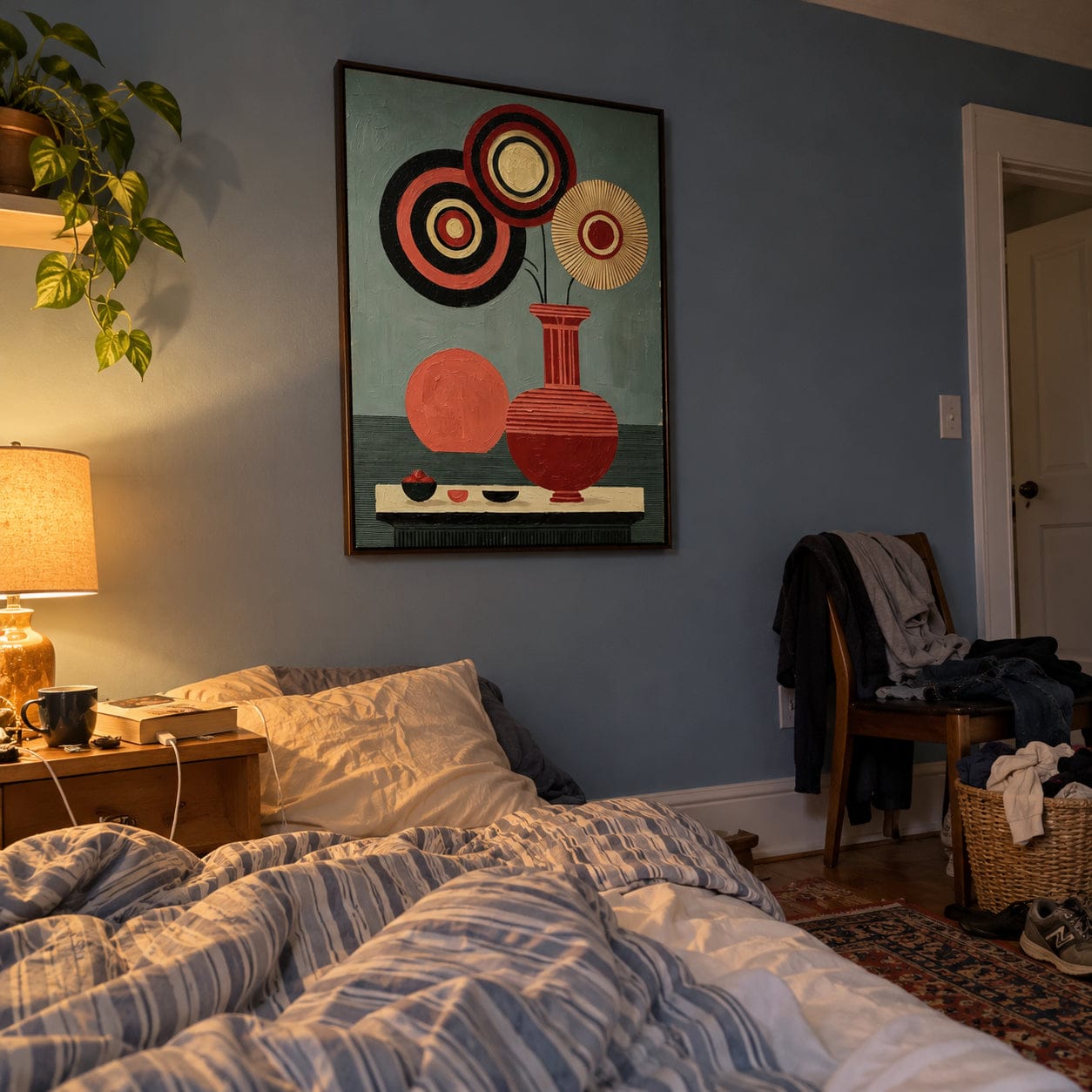Customer photo review of Abstract Bloom