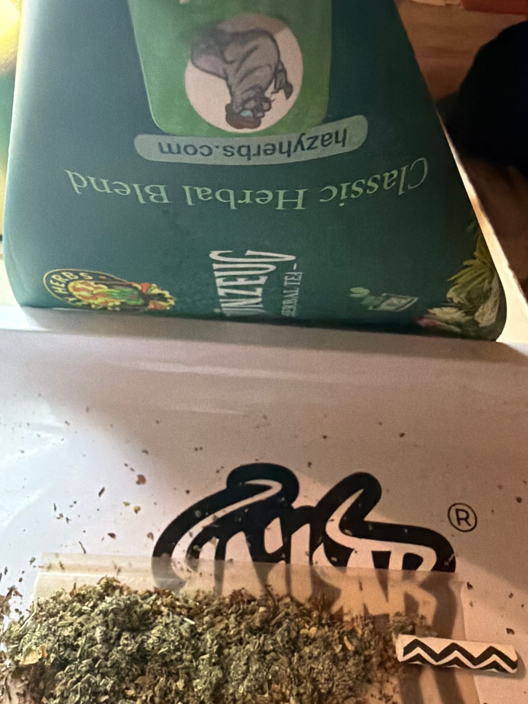 Customer photo review of Grünzeug - Die milde 25g Kräutertee-Mischung