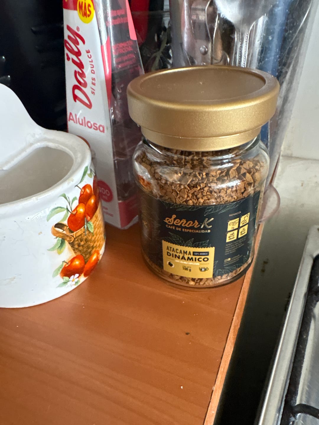 Customer photo review of Café Liofilizado Atacama Dinámico 100G