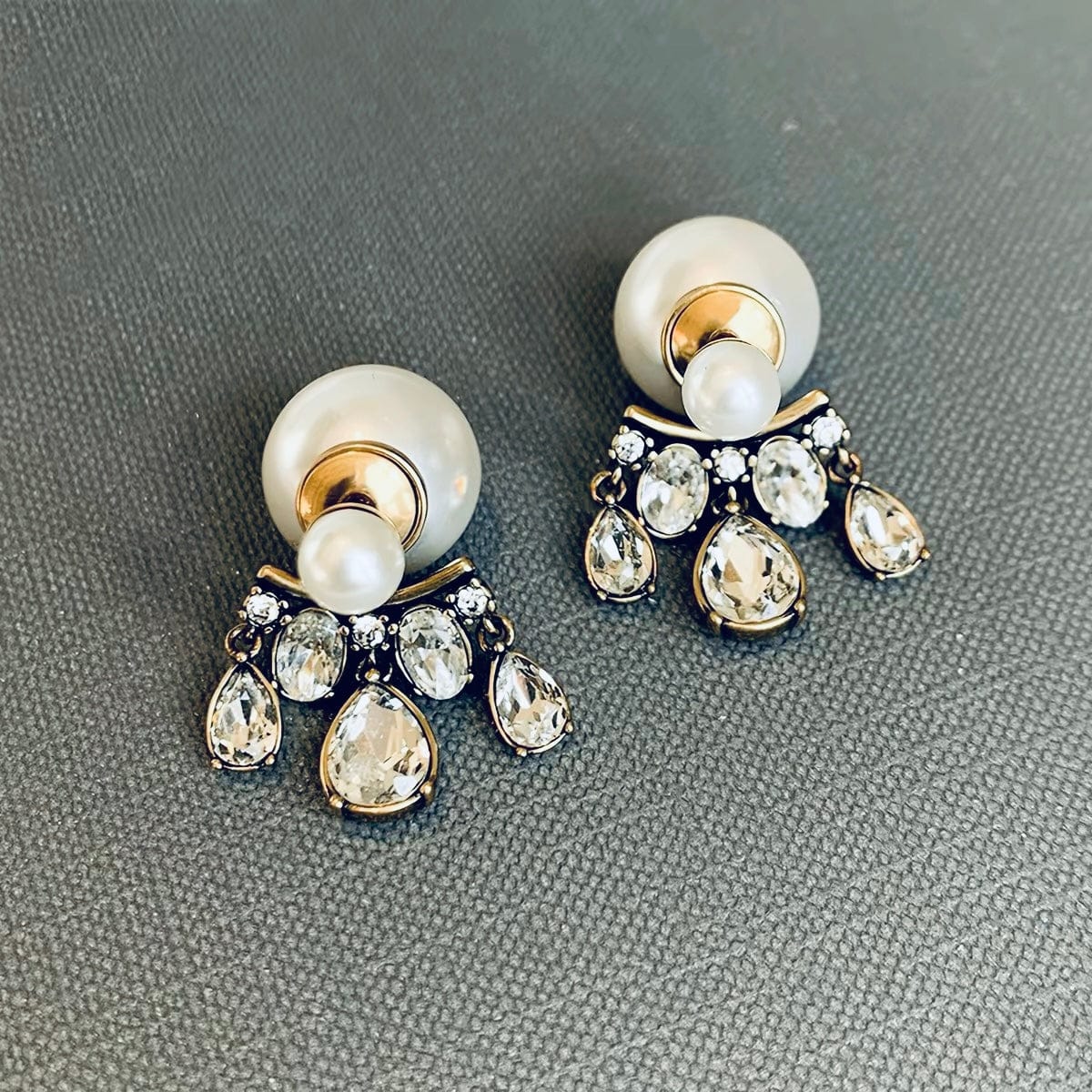 Customer photo review of Fainne Earrings