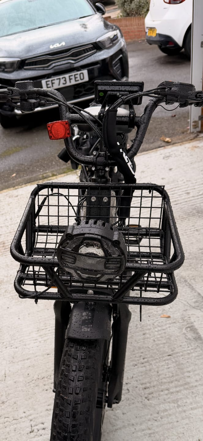 Customer photo review of Front Basket