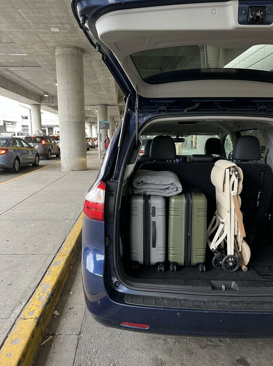 Customer photo review of Bring Mom Along – Foldable Comfort Chair
