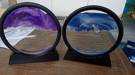 Customer photo review of SÉRÉNYA™ – Tableau de sable mouvant 3D