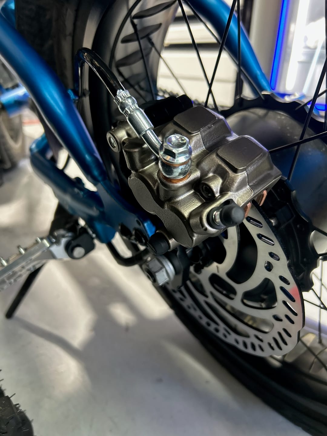 Customer photo review of Ultra Bee Brake for e-bikes (Super73, Macfox, Ridstar, and More)