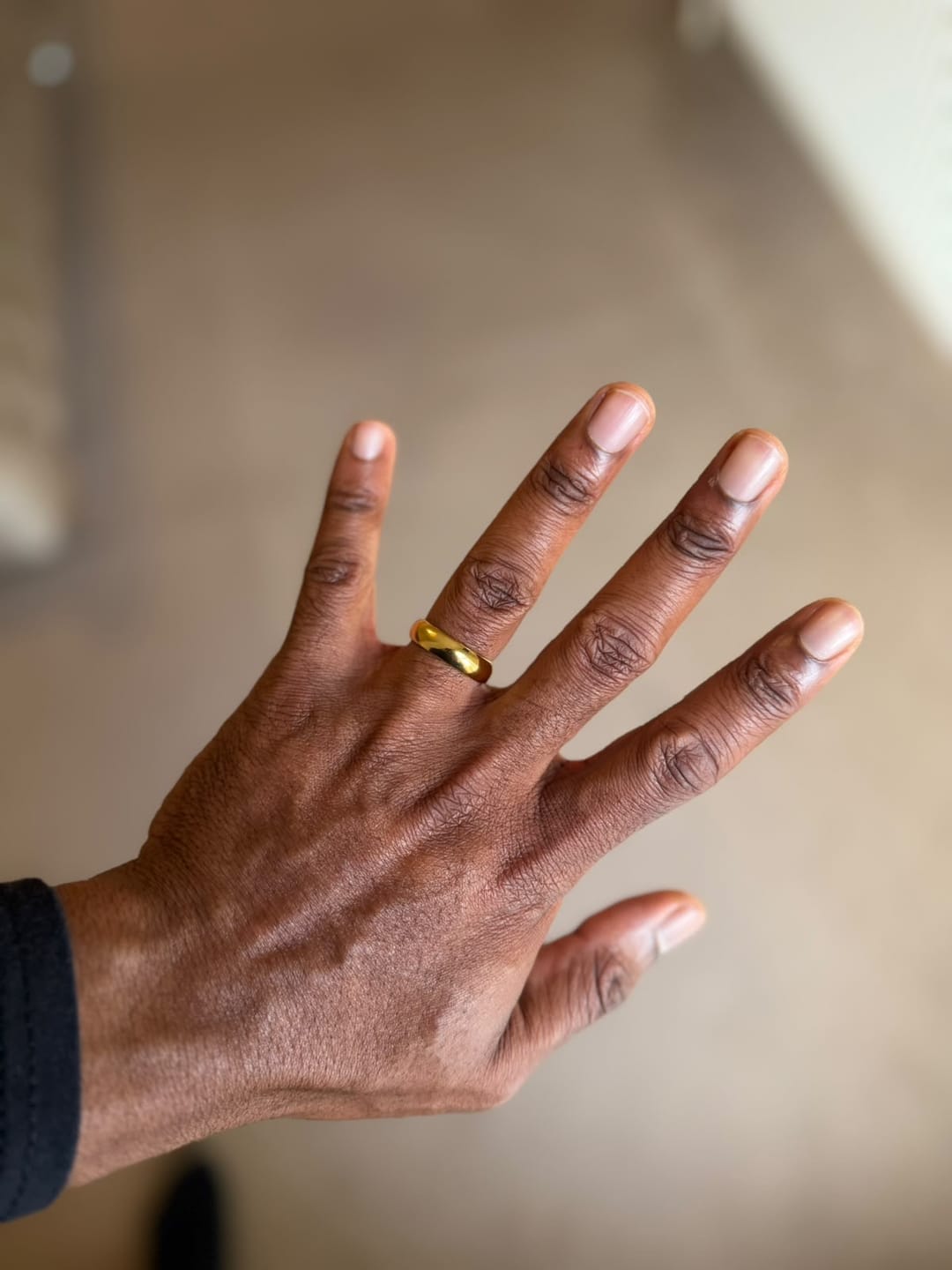 Customer photo review of Gold 6mm Wonder Ring Size P - Clearance 1144