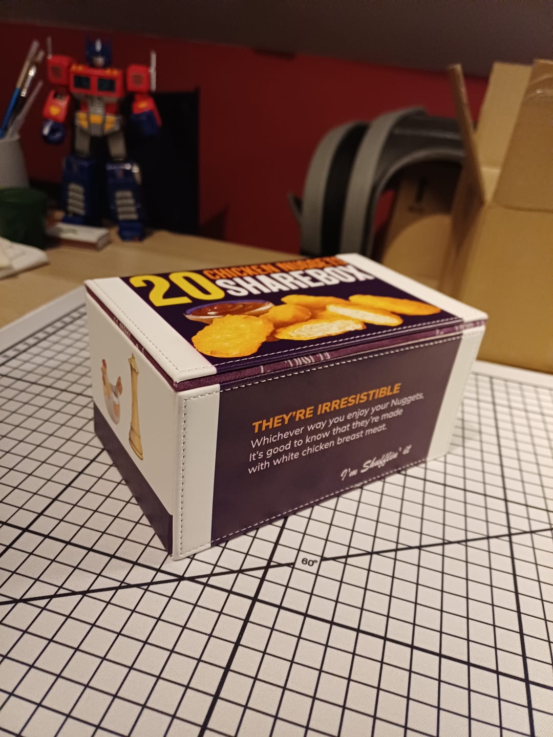 Customer photo review of 20 Chicken Nuggets Deckbox