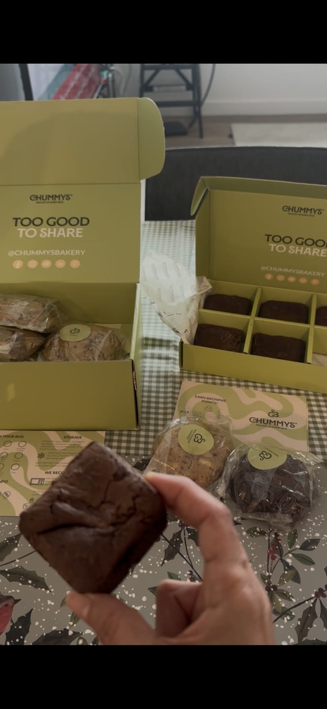 Customer photo review of Classic Brownie Box Delivery - Perfect for Gifting