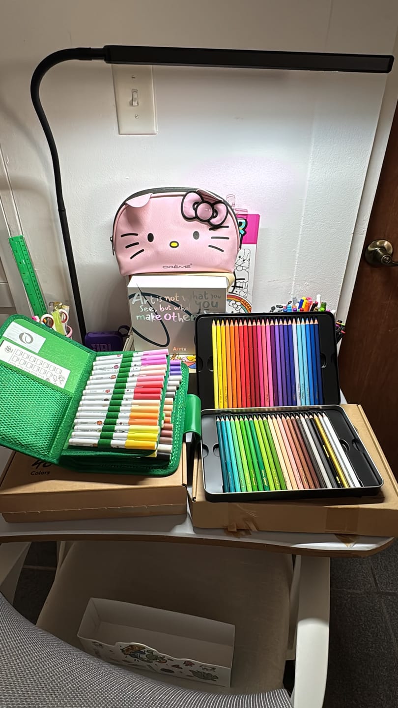 Customer photo review of Ohuhu Hilo Series Direct-ink Acrylic Paint Markers