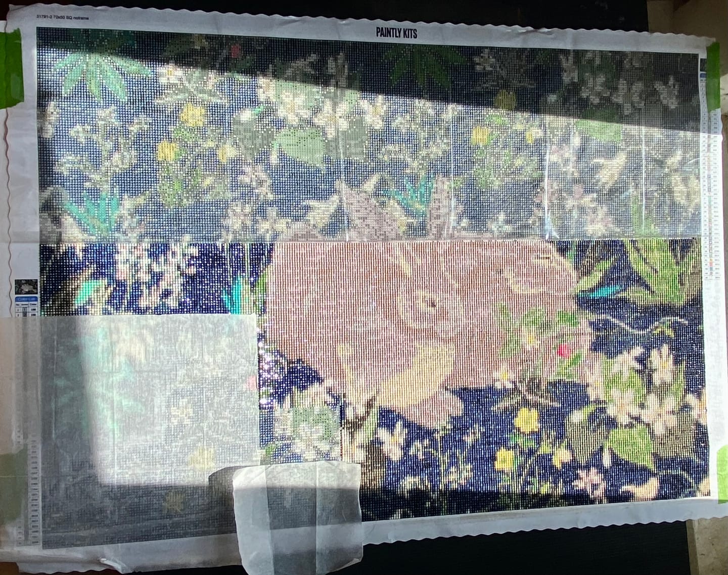 Customer photo review of Custom Diamond Painting