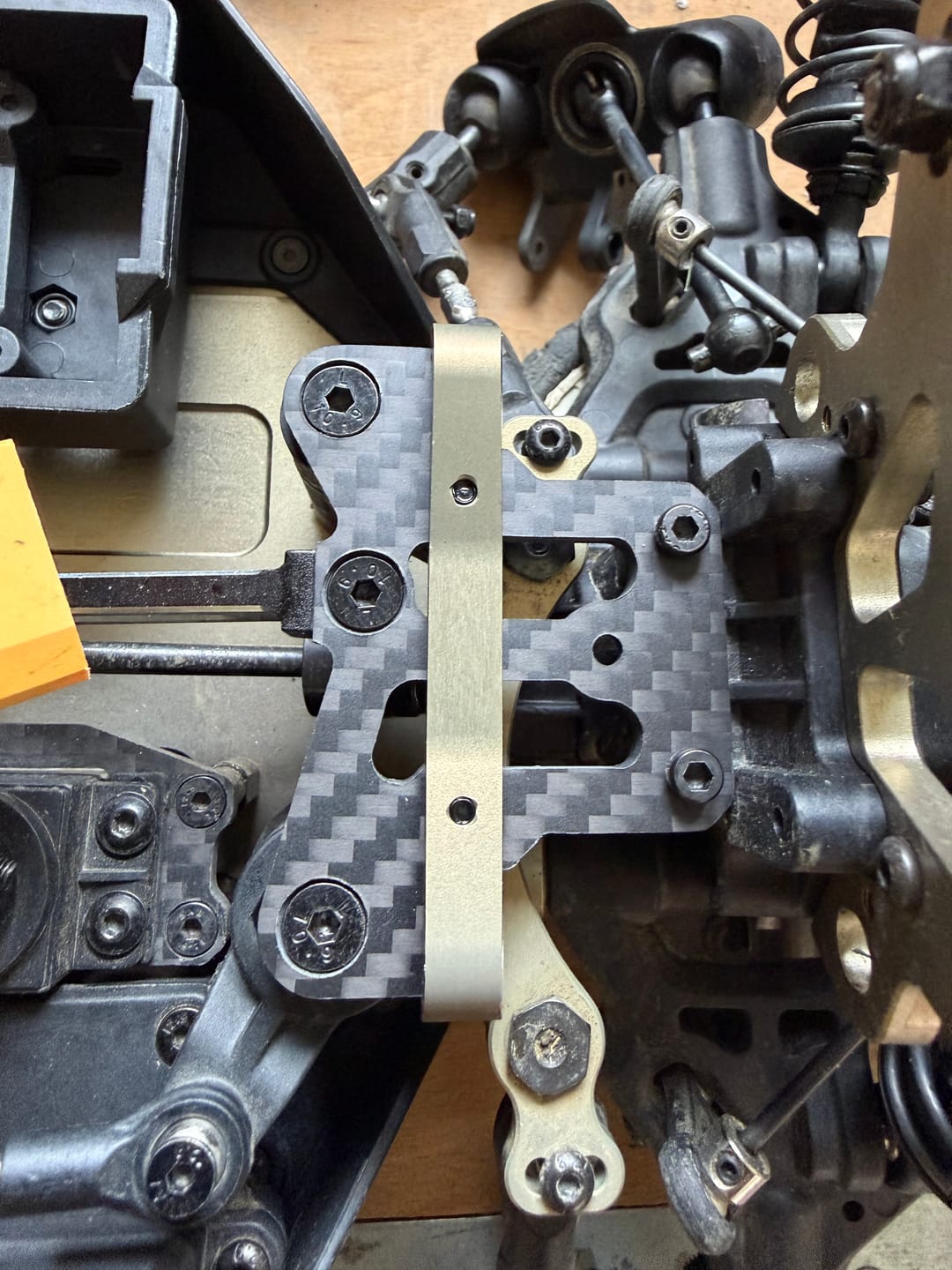 Customer photo review of Carbon Front Triangle Frame Brace Set for DSK Buggy and SLEVO