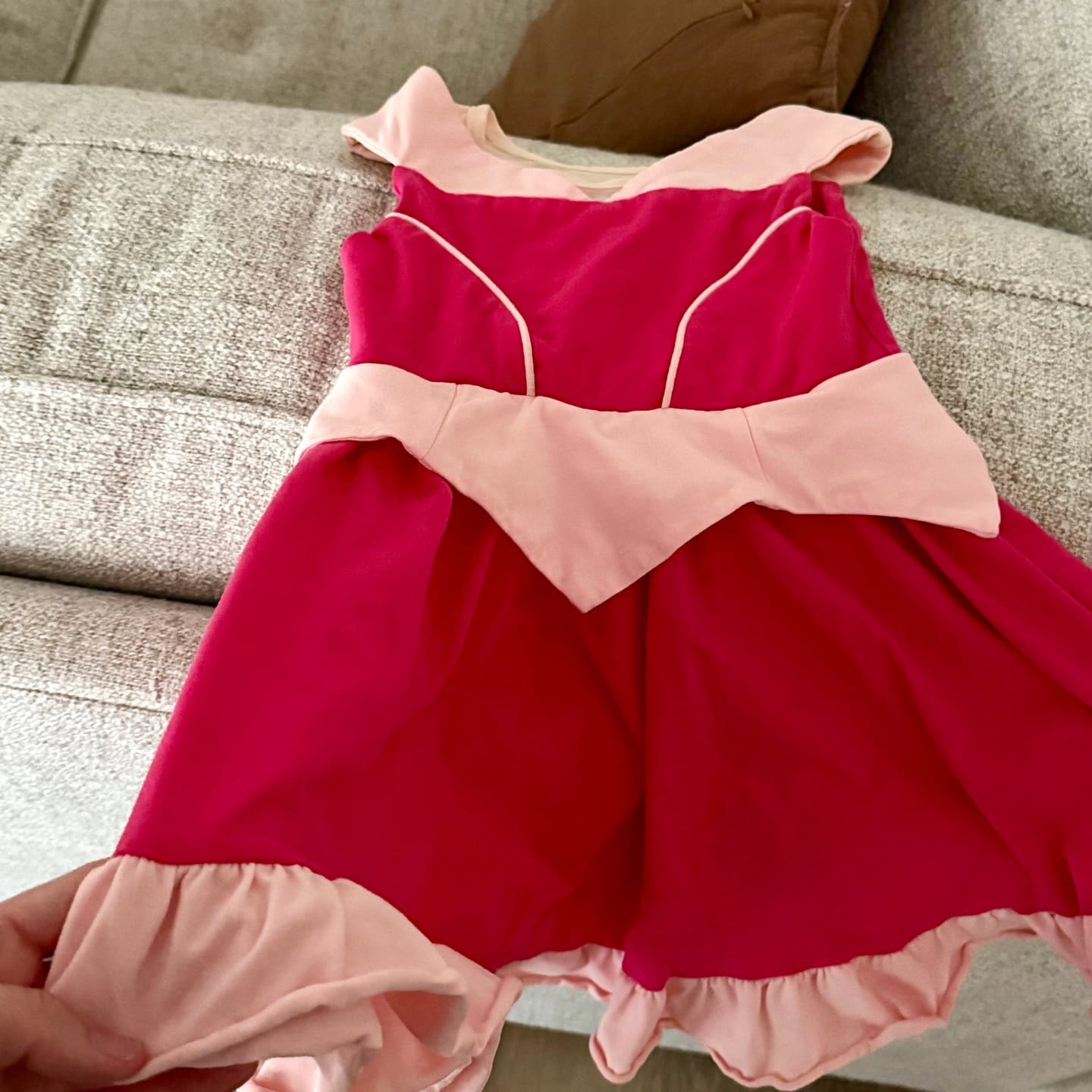 Customer photo review of Make it Pink Sleeping Beauty Twirl Dress