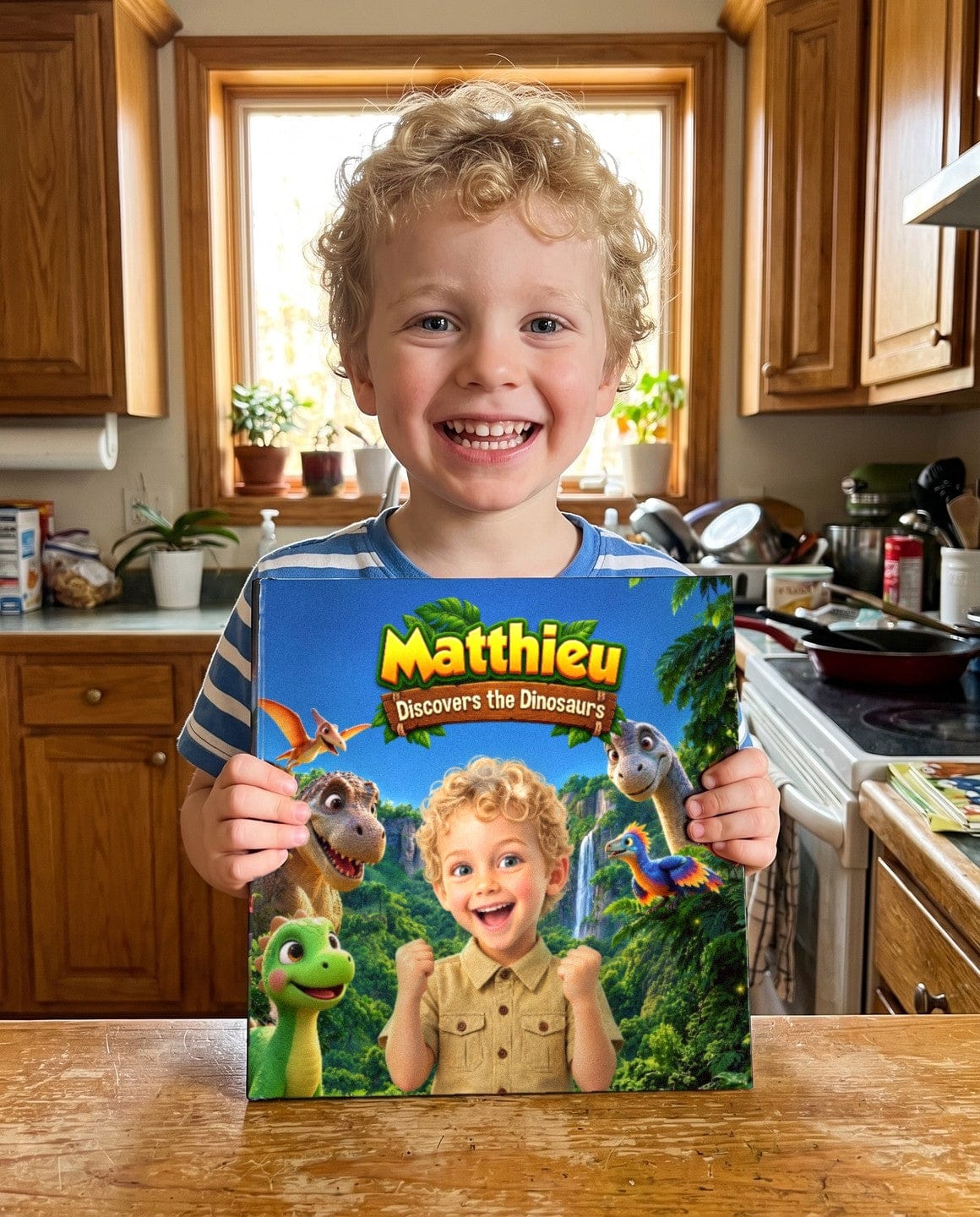 Customer photo review of Explore the World of Dinosaurs